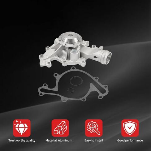 Engine Water Pump Compatible with Ford Freestar 3.9L/4.2L 04-07 Windstar 3.8L 96-03 Mercury Monterey 4.2L 04-07 [#F68Z8501A, RFF68E8505BC, XF2Z8501AA, RFF78E8505BA, AW4102] in Saudi Arabia