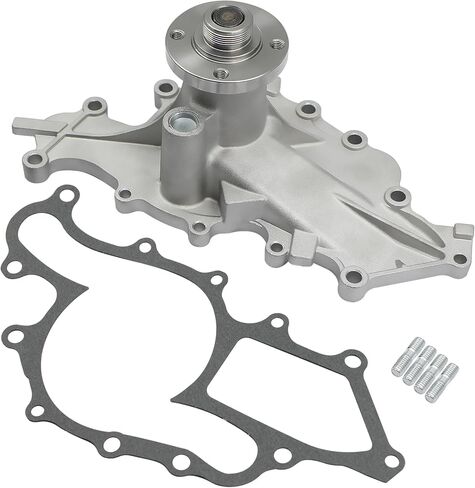 مضخة مياه المحرك AW4095 مع حشية متوافقة مع Mazda B3000 1995-2008 وFord 1995-2008، Aerostar 1995-1997، بيك اب، (لـ V6 3.0L OHV)، استبدل OE XL5Z8501AD، ZZM715010، ZZR115010، F59Z8501A in Saudi Arabia