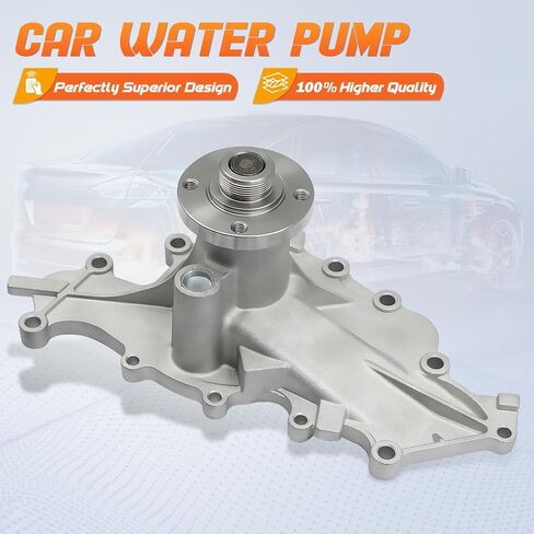 مضخة مياه المحرك AW4095 مع حشية متوافقة مع Mazda B3000 1995-2008 وFord 1995-2008، Aerostar 1995-1997، بيك اب، (لـ V6 3.0L OHV)، استبدل OE XL5Z8501AD، ZZM715010، ZZR115010، F59Z8501A in Saudi Arabia