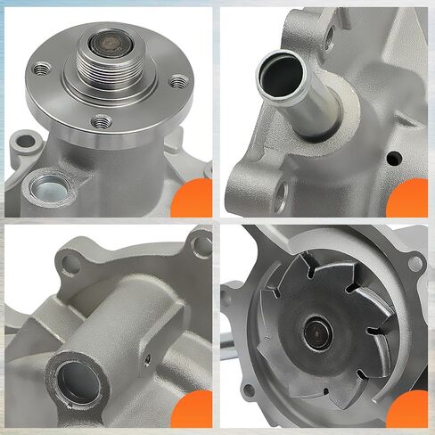 مضخة مياه المحرك AW4095 مع حشية متوافقة مع Mazda B3000 1995-2008 وFord 1995-2008، Aerostar 1995-1997، بيك اب، (لـ V6 3.0L OHV)، استبدل OE XL5Z8501AD، ZZM715010، ZZR115010، F59Z8501A in Saudi Arabia
