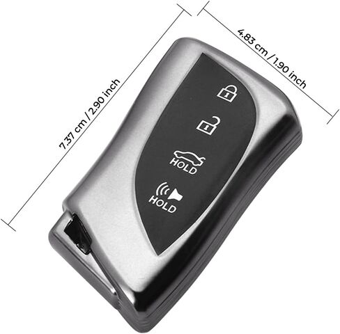 for Lexus Key Fob Cover TPU Car Key Case 2018-2025 ES250 ES350 UX200T NX300h RX450h GX550 TX350 LX600 LS500 LC500h in Saudi Arabia