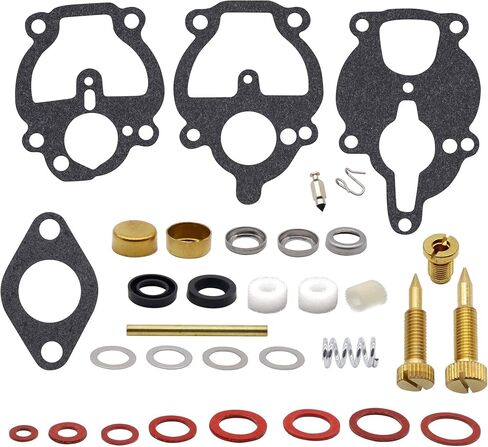 طقم إعادة بناء المكربن ​​لإصلاح الكربوهيدرات 15003-2766 متوافق مع Kawasaki Mule 3000 3010 3020 2001-2008 استبدال 11060-2477 11060-2478 11060-2479 in Kuwait