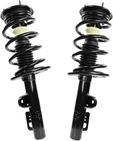 Detroit Axle - AWD Front Struts for 2010 2011 Ford Flex [Turbocharged], Struts with Coil Spring Complete Struts Assembly Replacement in Saudi Arabia