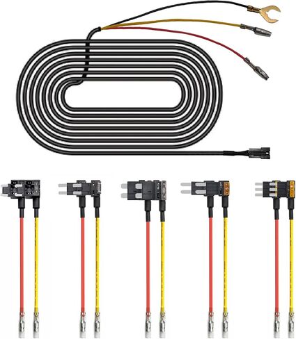 Fuse Box Power Adapter for mangoal Dash Cams, Upgrade Parking Monitoring, Hardwire Wire Kit Accessories in Kuwait