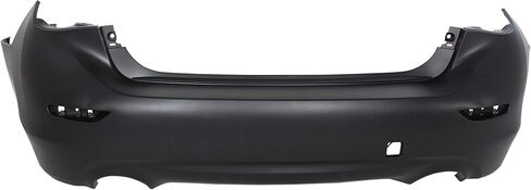 Garage-Pro Bumper Cover Compatible with Infiniti Q50 2014-2017 For Models Without Object Sensor Primed Rear IN1100152 in Saudi Arabia