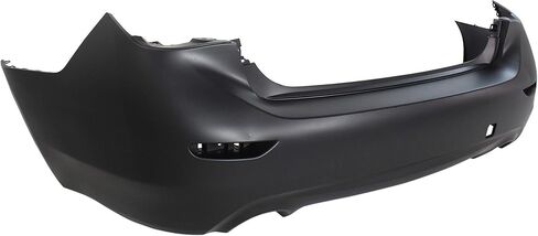 Garage-Pro Bumper Cover Compatible with Infiniti Q50 2014-2017 For Models Without Object Sensor Primed Rear IN1100152 in Saudi Arabia