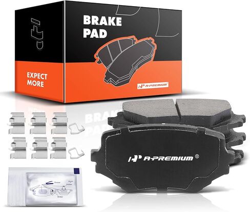 A-Premium Front Ceramic Disc Brake Pads Set Compatible with Suzuki Grand Vitara 1999-2005, XL-7 2002-2004, Sidekick 1996-1998, 4 Pcs in Saudi Arabia