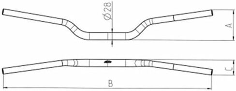 KTM HUSQVARNA RENTHAL TWINWALL HANDLEBAR 3PW200031904 in Saudi Arabia