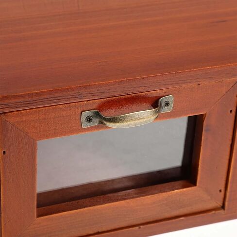 Veemoon Wood Monitor Riser with Dual Acrylic Drawers Desktop Storage Organizer for Office and Home Computer Monitor Stand with Desk Organizer Wood Screen Holder in Saudi Arabia