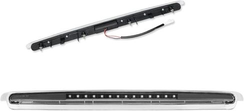PM PERFORMOTOR LED ضوء الفرامل الثالث الثالث ضوء إيقاف عالي متوافق مع Scion tC 05-10، غطاء من الكروم/عدسة شفافة in Saudi Arabia