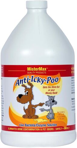 Mister Max Unscented Anti Icky Poo Odor Remover, Gallon Size in Saudi Arabia