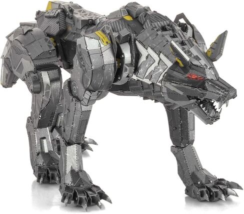 Fascinations Metal Earth Premium Series Cyber Wolf 3D Metal Model Kit Bundle with Tweezers in Saudi Arabia