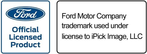 صورة iPick لسلسلة مفاتيح Ford Ranger Red Dome Metal Teardrop Premium، مرخصة رسميًا في الولايات المتحدة الأمريكية in Kuwait