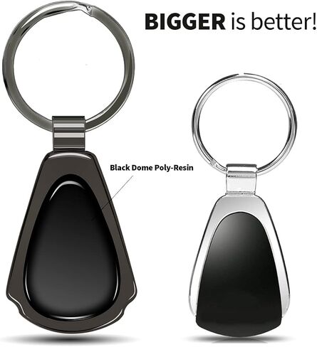 iPick Image for Ford Ranger Red Dome Metal Teardrop Premium Key Chain Keychain, Officially Licensed in the USA in Saudi Arabia