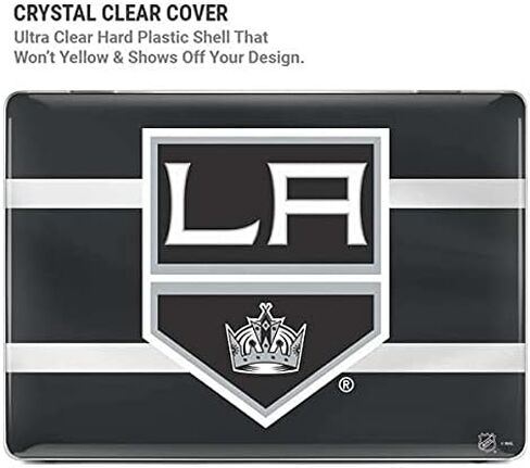 Skinit Case + Skin Compatible with MacBook Air 13in M1 (2021) - Officially Licensed NHL Los Angeles Kings Jersey Design in Saudi Arabia