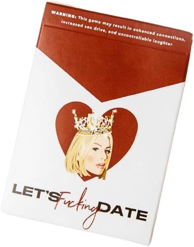 لعبة بطاقات Let's Fucking Date، لعبة حفلات للبالغين مع 50 رسالة محادثة، لعبة مواعدة ممتعة للأفراد والأزواج in Saudi Arabia