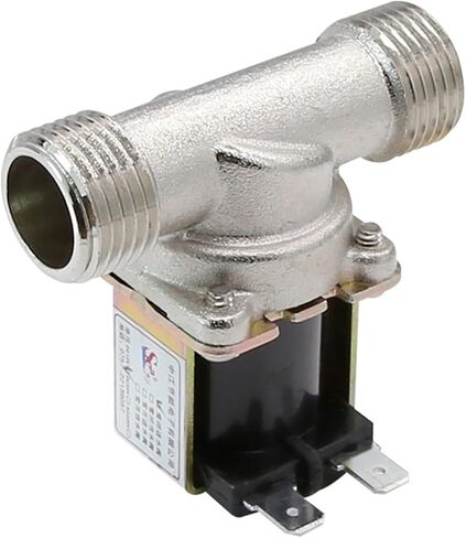 1PCS 4-point all-copper solenoid valve for water dispenser, washing machine solenoid valve, normally closed solenoid valve G1/2 interface(DC24V) in Saudi Arabia