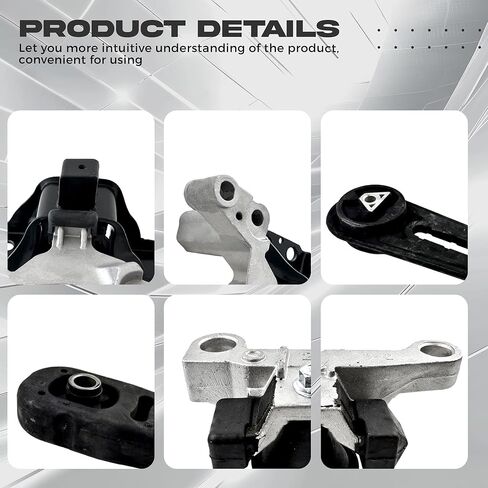 Engine Motor Mount and Transmission Mount Kit Compatible with 2007 2008 2009 2010 2011 2012 Nissan sentra 2.0L in Saudi Arabia