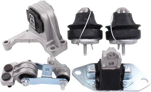 MOTOKU Set of 5 Engine Motor and Transmission Torque Rod Stabilizer Mount Bracket Retain Kit for Volvo S60 2001-2004 V70 2001-2003 XC70 2003-2005 XC90 2003-2006 in Saudi Arabia