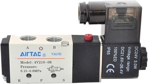 5/2 Way Air Control Valve 4V210-08 1/4" port 0.15~0.8 Mpa Pneumatic Solenoid Valve(4V210-08E) in Kuwait