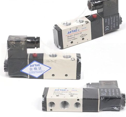 5/2 Way Air Control Valve 4V210-08 1/4" port 0.15~0.8 Mpa Pneumatic Solenoid Valve(4V210-08E) in Kuwait