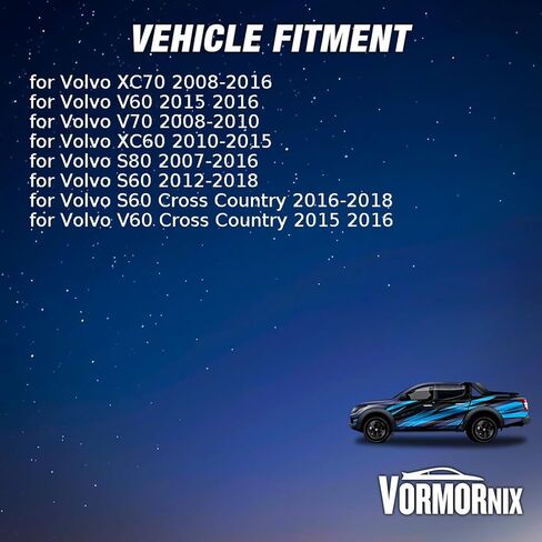 وحدة مروحة تبريد المحرك لـ فولفو S80 S60 V60 Cross Country 2007 2008 2009 2010 2011 2012 2013 2014 2015 2016 2017 2018 استبدال 31293778، 31368427، 30776398 1 قطعة in Saudi Arabia