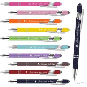 10 قطع من أقلام محبي الخيول، هدايا لطيفة لحفلات الخيول مع أقوال عيد الميلاد، أقلام حبر جاف، هدايا للفروسية، راكبي المدارس، طلاب الفصول الدراسية، مستلزمات أعياد الميلاد المكتبية in Kuwait