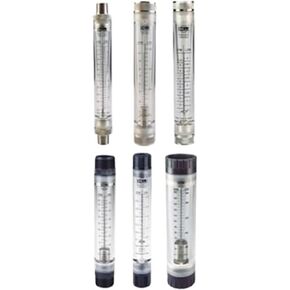 LZM-25G خط أنابيب المياه/الهواء الاكريليك مقياس دوار الصناعة مقياس التدفق [5-60GPM/80-225LPM] ذكر 1-1/2 "BSPT in Kuwait