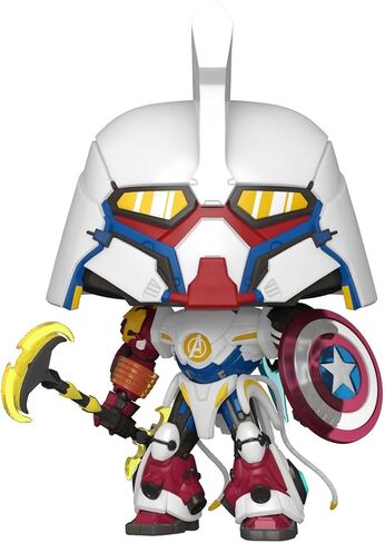 فانكو بوب! سوبر مارفل: What If - Avenger Mech - شخصية فينيل قابلة للتجميع - فكرة هدية - بضائع رسمية - ألعاب للأطفال والكبار - معجبي Marvel - نموذج لهواة الجمع والعرض in Kuwait