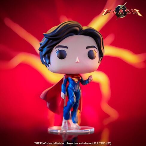 فانكو بوب! الأفلام: DC - The Flash - Supergirl - DC Comics - شخصية فينيل قابلة للتجميع - فكرة هدية - بضائع رسمية - للأطفال والكبار - محبي الكتب المصورة - شخصية نموذجية لهواة الجمع in Kuwait