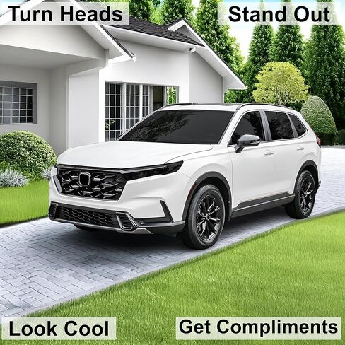 BOGAR TECH DESIGNS Full Headlight Taillight Tint Kit Compatible with Honda CR-V 2023-2025, Dark Smoke in Saudi Arabia