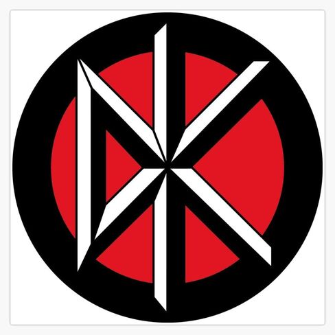 ملصق ممتص الصدمات لزجاجة المياه لنافذة Dead Kennedys مقاس 5 بوصات in Saudi Arabia