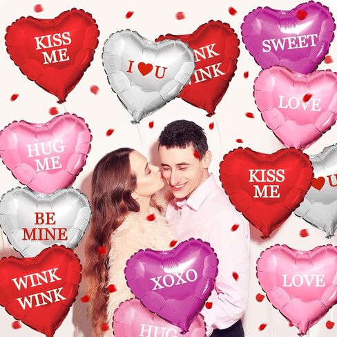 16Pcs Christmas Balloon Decorations, Cute Santa Claus Snowman Gingerbread Man Foil Balloons Christmas Mylar Balloons for Winter Xmas New Year Birthday Party Decorations Supplies in Kuwait