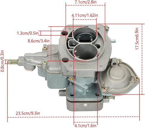 المكربن ​​Carb 2107110701020 لاستبدال محركات Lada 1500 1600 2101 2107 4X4 1.5 1.6L المكربن in Saudi Arabia