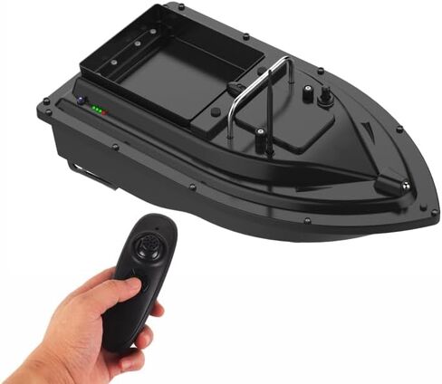 Bait Boat, RC Fishing Boats, 300m/328Yards Range Remote Control Boat, 4.4lbs Load Capacity, Dual 5200mAh Battery & Motor System for Long-Range Fish in Saudi Arabia