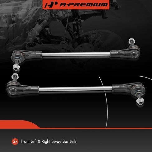 A-Premium 2 x Front Sway Bar Links Stabilizer Bar Links, Compatible with BMW 2016-2020 X1, 2020 228i xDrive Gran Coupe, 2018-2020 X2, M235i xDrive Gran Coupe & Mini Cooper Clubman, Cooper Countryman in Saudi Arabia