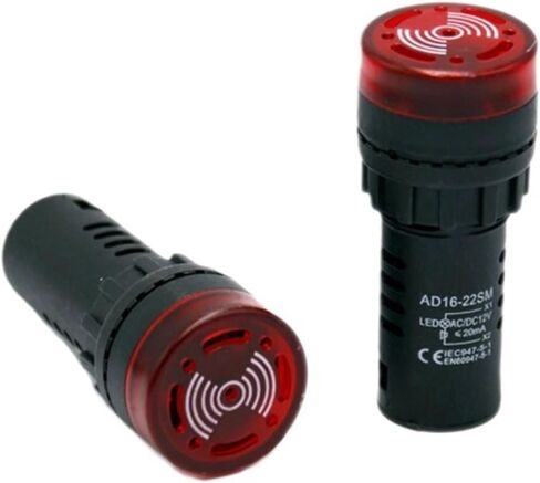 AD16-22SM Sound and Light Intermittent Sound 12V 24V220V Flash Buzzer in Saudi Arabia