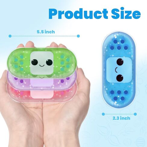 عبوات ثلج بو بو جل، عبوات ثلج للأطفال، عبوات ثلج للإصابات، عبوة باردة، علاج بارد وتخفيف الآلام للجروح الطفيفة، تخفيف الألم لإصابات الأطفال، عبوات ثلج هلامية، إصابة الأطفال in Kuwait