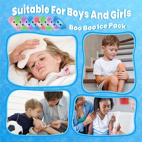 عبوات ثلج بو بو جل، عبوات ثلج للأطفال، عبوات ثلج للإصابات، عبوة باردة، علاج بارد وتخفيف الآلام للجروح الطفيفة، تخفيف الألم لإصابات الأطفال، عبوات ثلج هلامية، إصابة الأطفال in Kuwait