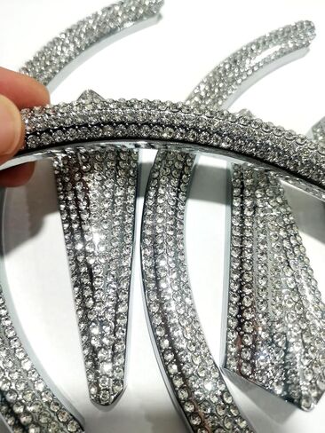 ملحقات الشعار الأمامي متوافقة مع غطاء ملصق Mercedes-Benz GLB250 GLC 300 GLE GLS 450 2020 2021 2022 2023 2024 2025 in Kuwait