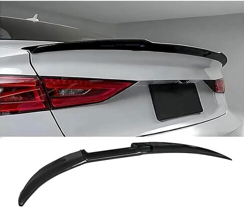 سبويلر خلفي للسيارة Nissan Altima V 2012 2013 2014 2015، سبويلر خلفي للسيارة، سبويلر خلفي للسقف، ملحقات تزيين سبويلر للسيارة، أسود ساطع in Saudi Arabia
