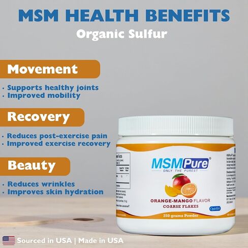رقائق مسحوق خشنة بنكهة عصير الليمون والكرز من Kala Health، 1 رطل، بلورات الكبريت العضوية، 99.9% مكمل MSM مقطر نقي، صنع في الولايات المتحدة الأمريكية in Saudi Arabia