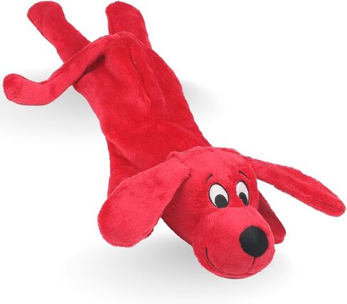 Clifford® Snuggle Buddy 14" Plush Dog Toy | Cozy Dog Stuffed Animals Play Toy for Medium to Large Dogs | Comfort, Squeakers, Crinkle, Interactive Bonding in Saudi Arabia