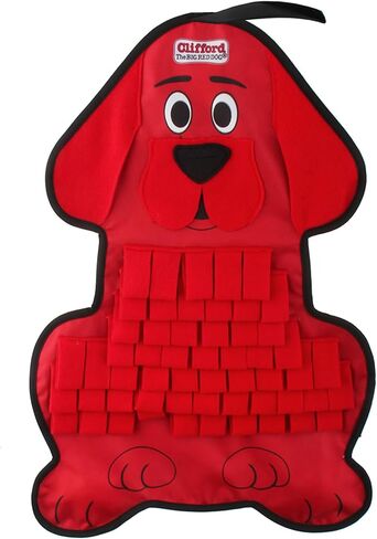 Clifford® Snuggle Buddy 14" Plush Dog Toy | Cozy Dog Stuffed Animals Play Toy for Medium to Large Dogs | Comfort, Squeakers, Crinkle, Interactive Bonding in Saudi Arabia