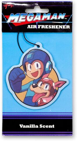 Mega Man and Rush Air Freshener | Vanilla Scented | Mega Man Legacy Collection in Saudi Arabia