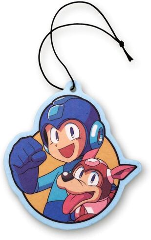 Mega Man and Rush Air Freshener | Vanilla Scented | Mega Man Legacy Collection in Saudi Arabia