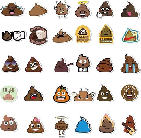 BEINME 60 Pieces Funny Sticky Notes, Cute Cartoon Gag Sticky Notes Vinyl Waterproof Stickers for Laptops, Cell Phones, Mugs, Journals, Dangerous Bar Stickers Student Rewards Funny Prizes in Saudi Arabia