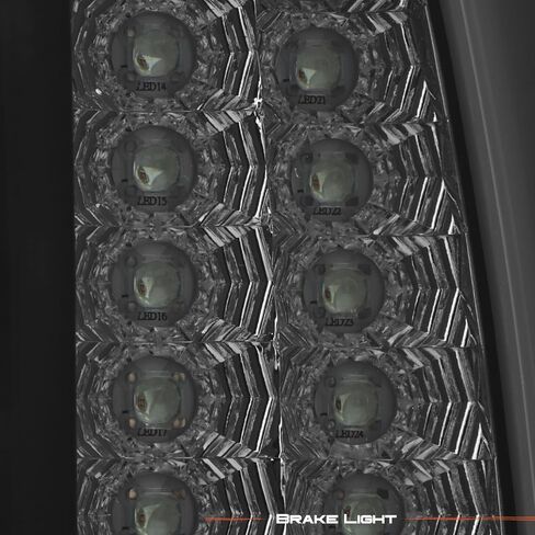 AKKON-للأسود المدخن 00-06 جي إم سي يوكون XL 1500/2500 تشيفي سوبربان تاهو عمود إضاءة LED أضواء الفرامل الخلفية يسار + يمين in Saudi Arabia