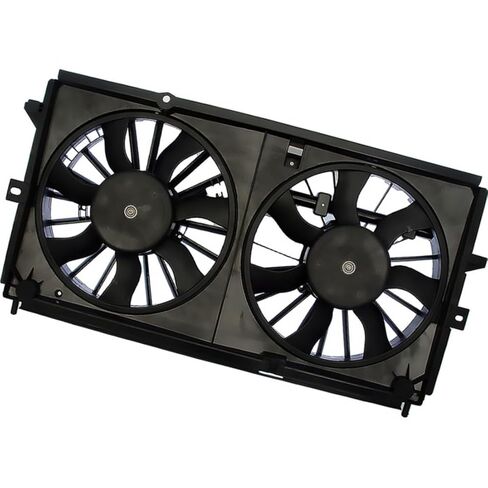 Dual Radiator and Condenser Fan Assembly for Chevrolet Impala,Monte Carlo 2000 2001 2002 2003 1x in Saudi Arabia