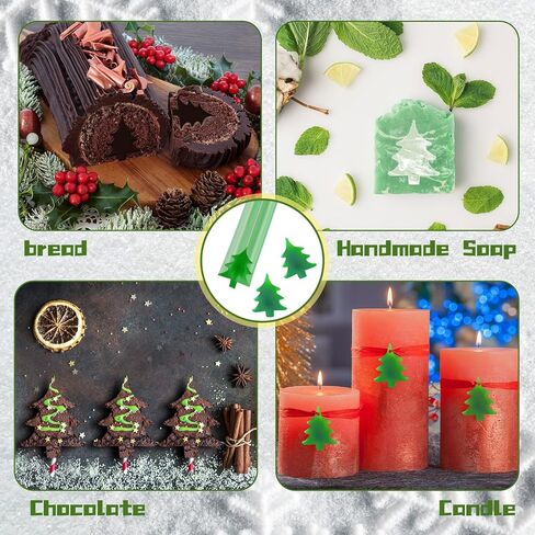 Tessco Heart Shaped Long Tube Silicone Mold Heart Soap Embed Molds Soap Mold Heart Shape Column Mold Soap Making Supplies with Spatula 3 Pcs Binder Clips for Soap Chocolate Candy Cake (Pink, Heart) in Kuwait